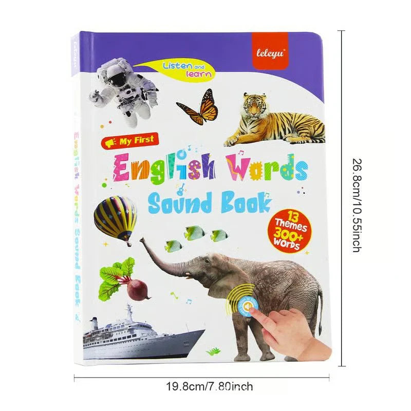 English Sound Learning Book ⎜ Interactive Audio Book for Early Language Development and Vocabulary Building