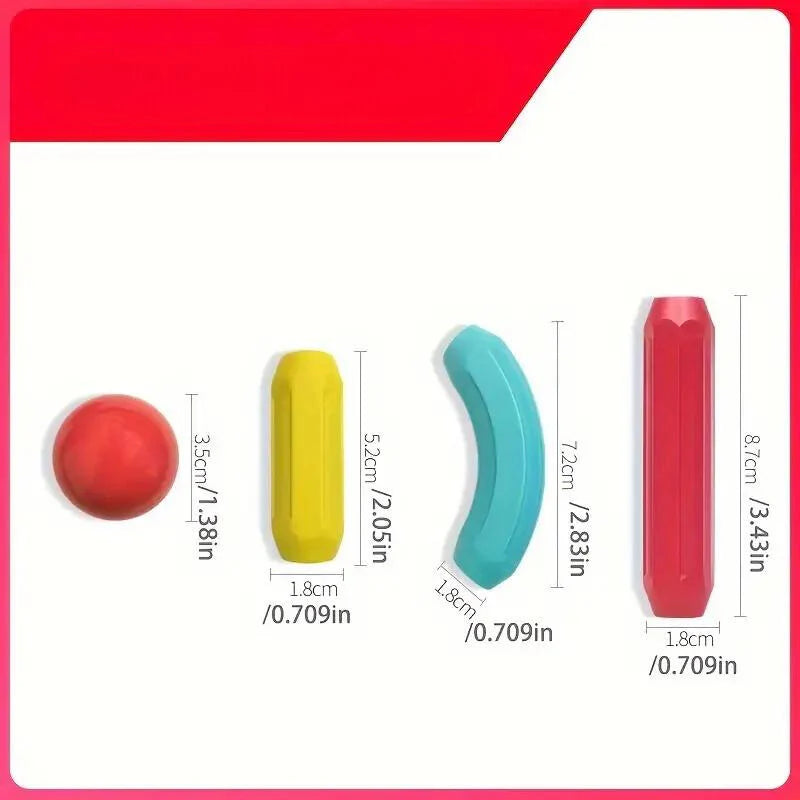 Magnetic Building Set for Children ⎜ Colorful Construction Toy for Creativity, STEM Learning and Motor Skills