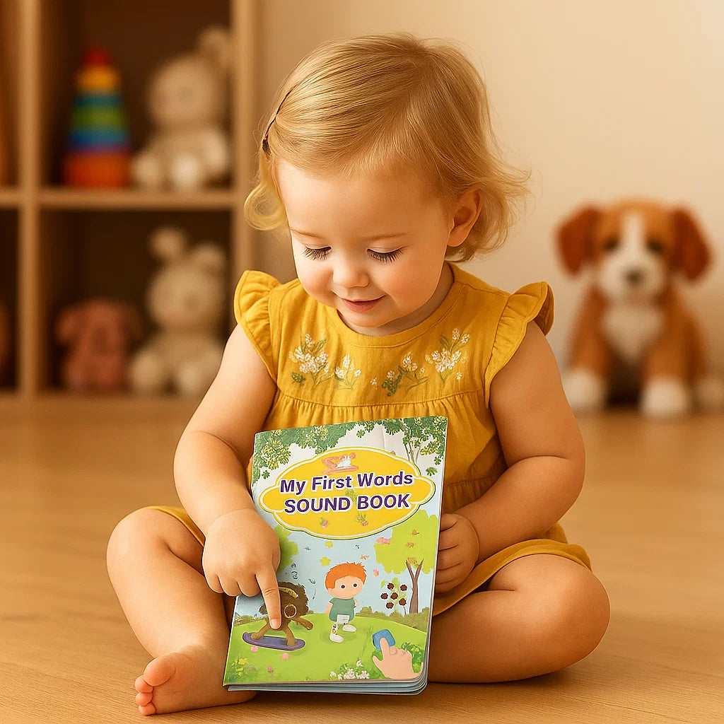 English Sound Book for Toddlers ⎜ Interactive Learning Toy for First Words with Audio and Colorful Illustrations