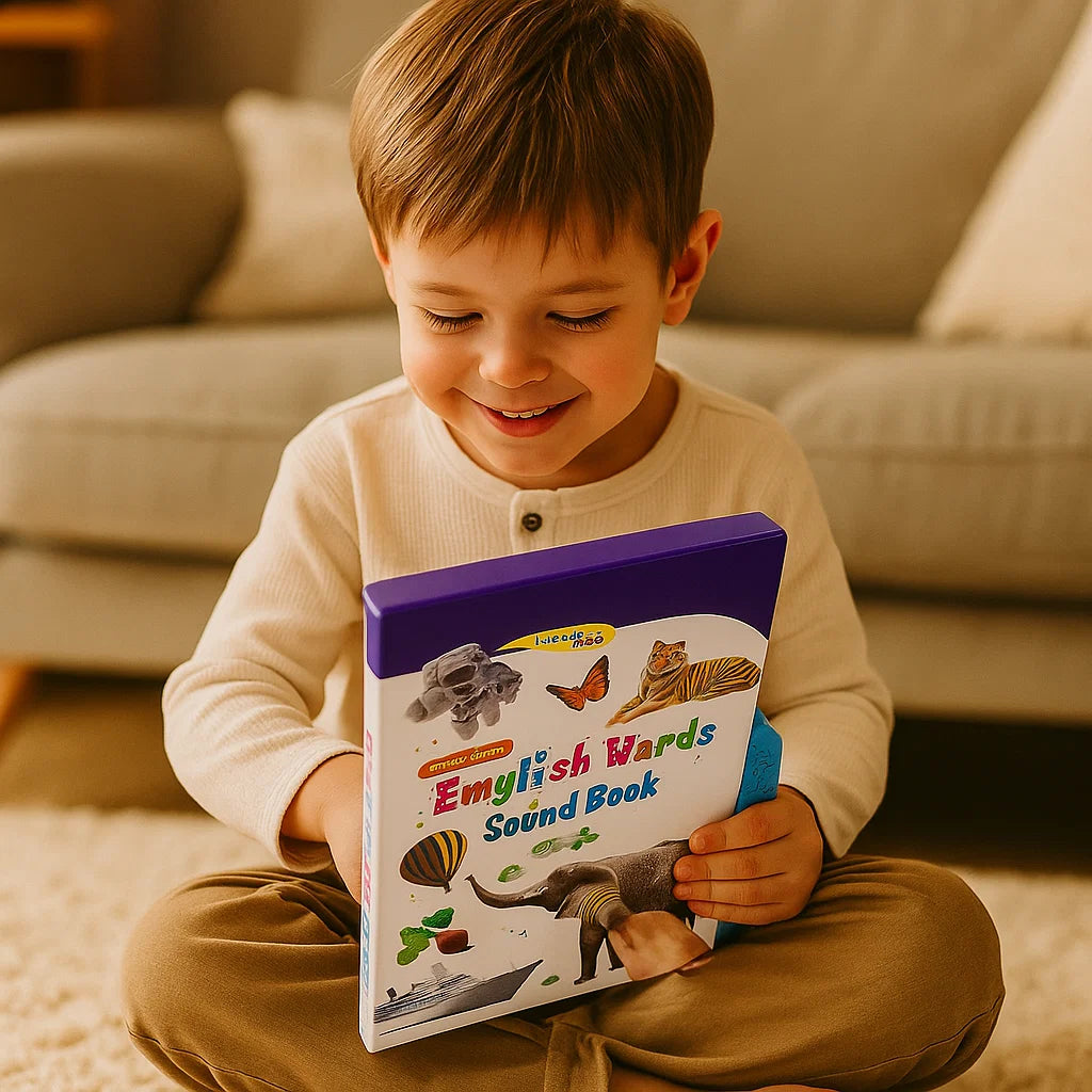 English Sound Learning Book ⎜ Interactive Audio Book for Early Language Development and Vocabulary Building