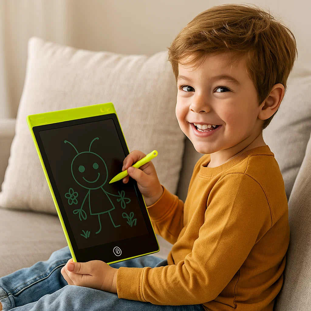 LCD Drawing Tablet for Kids ⎜ Reusable Handwriting Board for Creative Learning and Mess-Free Doodlin