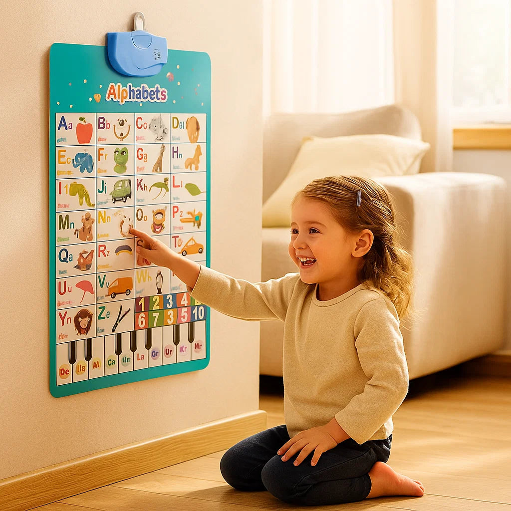Interactive Sound Wall Chart for Kids ⎜ Learn English Words and Sounds Through Fun Visual Exploration
