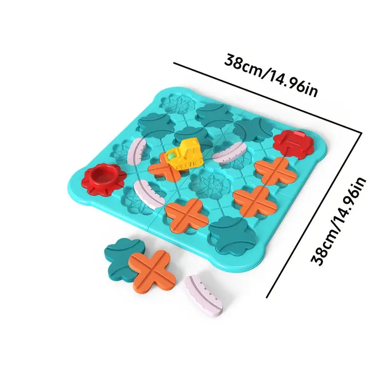 Maze Puzzle Game for Kids ⎜ Educational Road Track Toy with Balls and Car for Logic and Problem-Solving Play