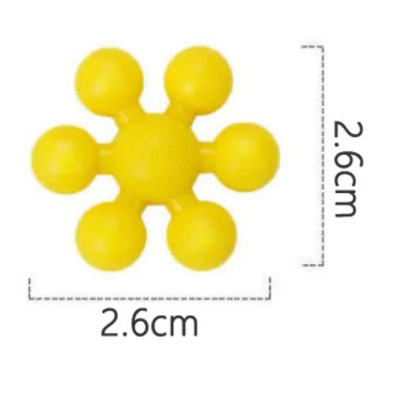 Snowflake Building Blocks for Children ⎜ Creative 3D Puzzle Toy for Educational Fun and Fine Motor Skills