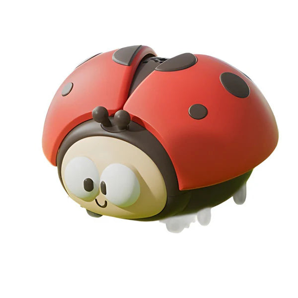 Ladybug Suspension Ball Toy for Babies ⎜ Fun Animal Game for Motor Skills and Airflow Coordination
