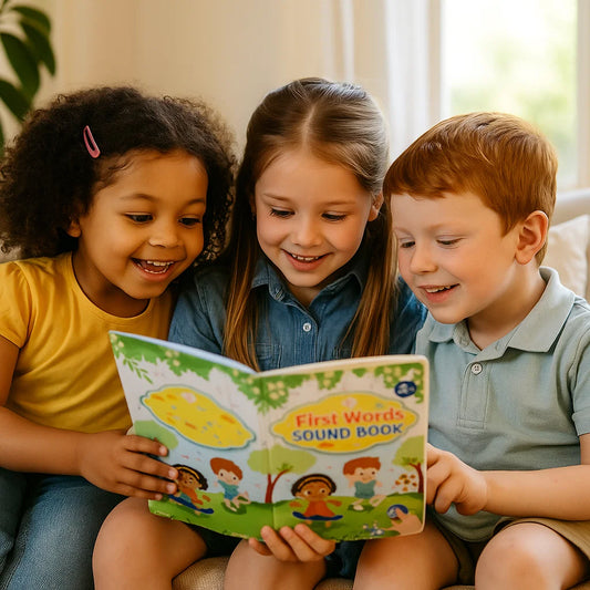 English Sound Book for Toddlers ⎜ Interactive Learning Toy for First Words with Audio and Colorful Illustrations