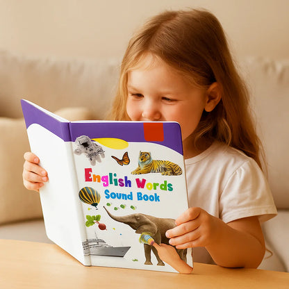 English Sound Learning Book ⎜ Interactive Audio Book for Early Language Development and Vocabulary Building
