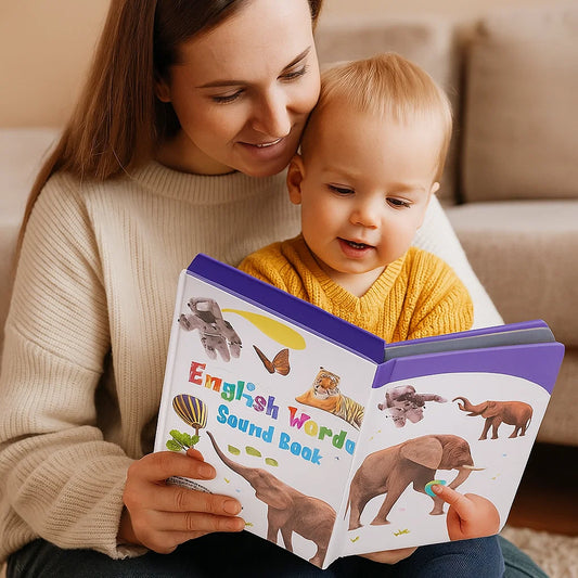 English Sound Learning Book ⎜ Interactive Audio Book for Early Language Development and Vocabulary Building
